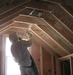 Toronto  attic spray foam insulation